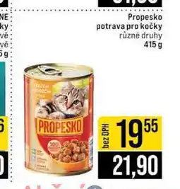 Jip Propesko potrava pro kočky různé druhy 415 g nabídka