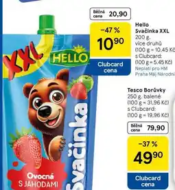 Tesco Hello Svačinka XXL, 200 g nabídka