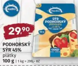 Coop hb Ranko Podhorský sýr 45% nabídka