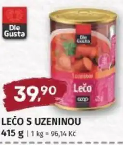 Coop hb Lečo s uzeninou nabídka