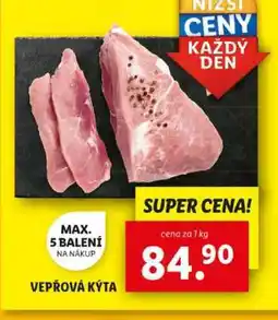 Lidl VEPŘOVÁ KÝTA nabídka