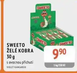 Coop hb Sweeto želé kobra nabídka