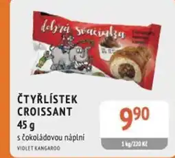 Coop hb Čtyřlístek croissant nabídka