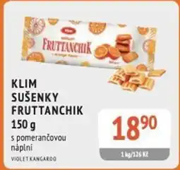 Coop hb Klim sušenky fruttanchik nabídka