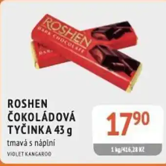 Coop hb Roshen čokoládová tyčinka nabídka