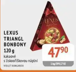 Coop hb Lexus triangl bonbony nabídka