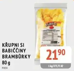 Coop hb Křupni si babiččiny bramborky nabídka