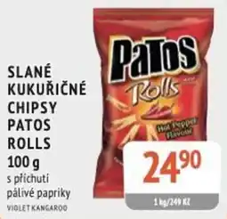 Coop hb Slané kukuřičné chipsy patos rolls nabídka