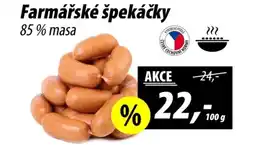 ZEMAN Farmářské špekáčky nabídka