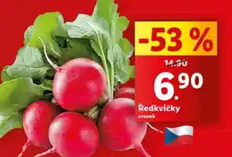 Lidl Ředkvičky nabídka