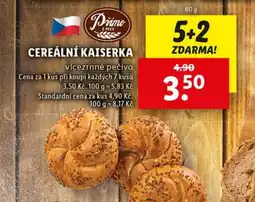 Lidl Cereální kaiserka nabídka