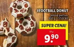 Lidl Football donut nabídka