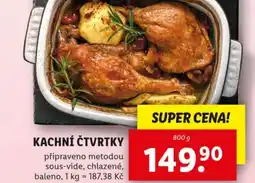 Lidl Kachní čtvrtky nabídka