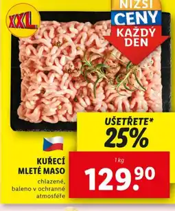 Lidl Kuřecí mleté maso nabídka