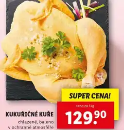 Lidl Kukuřičné kuře nabídka