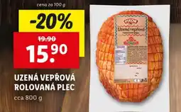 Lidl Uzená vepřová rolovaná plec nabídka