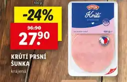 Lidl PIKOK Krůtí prsni šunka nabídka