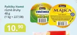 Potraviny CZ Paštiky hamé nabídka
