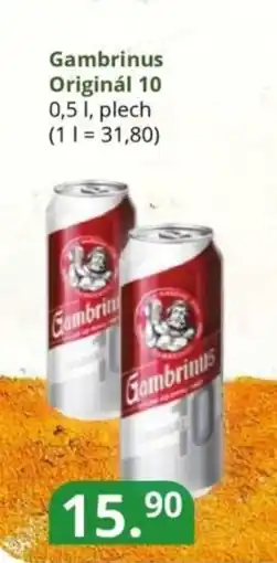Potraviny CZ Gambrinus originál 10 nabídka