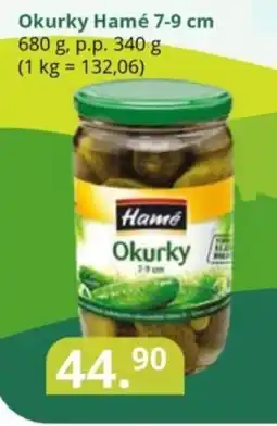 Potraviny CZ Okurky hamé 7-9 cm nabídka