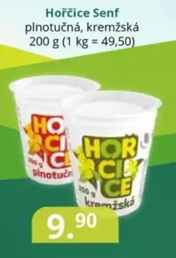 Potraviny CZ Hořčice senf nabídka
