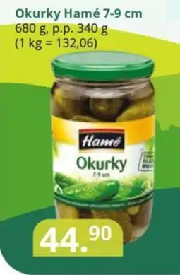 Potraviny CZ Okurky hamé 7-9 cm nabídka