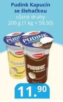 Potraviny CZ Pudink kapucín se šlehačkou nabídka