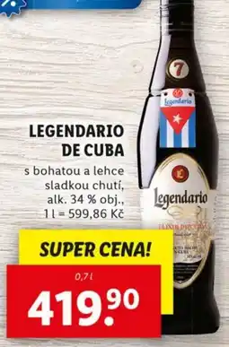 Lidl Legendario de cuba nabídka