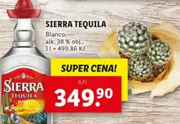 Lidl SIERRA TEQUILA nabídka