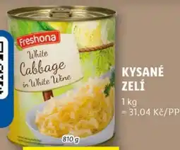 Lidl Kysané zelí nabídka
