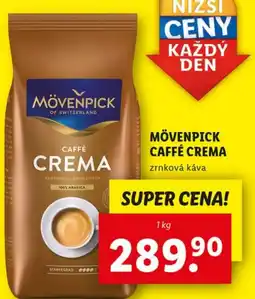 Lidl Mövenpick caffé crema nabídka
