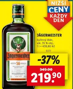 Lidl JÄGERMEISTER nabídka