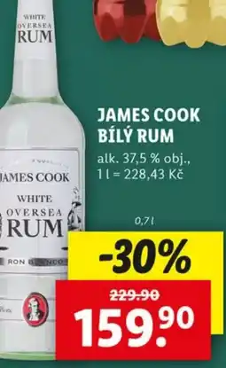 James cook bílý rum