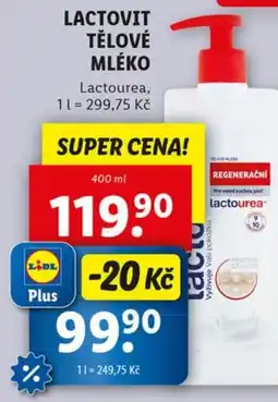 Lidl Lactovit tělové mléko nabídka