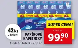 Lidl Papírové kapesníky nabídka