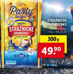 Lidl Strážnické brambůrky nabídka