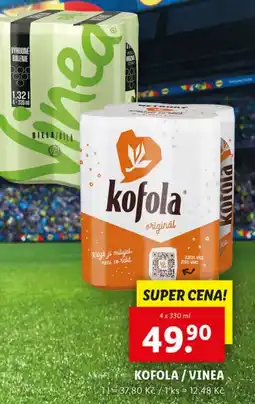 Lidl KOFOLA/VINEA nabídka