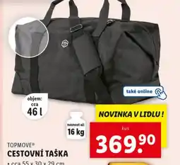Lidl Topmove Cestovní taška nabídka