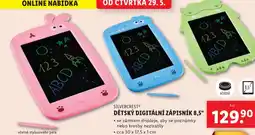 Lidl SILVERCREST Dětský digitální zápisník 8,5" nabídka