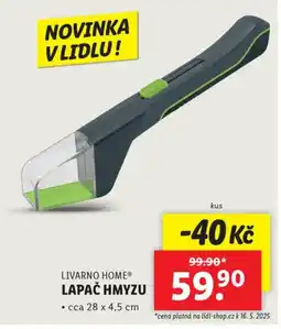 Lidl Livarno home® lapač hmyzu nabídka