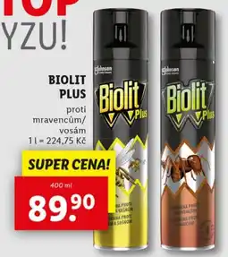 Lidl Biolit plus nabídka
