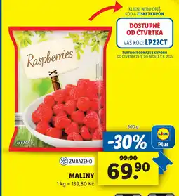 Lidl Maliny nabídka