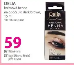 Hebe DELIA krémová henna na obočí 3.0 dark brown nabídka