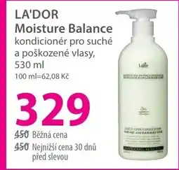 Hebe LA'DOR Moisture Balance kondicionér pro suché a poškozené vlasy nabídka