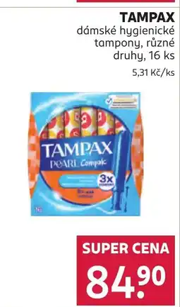 Rossmann TAMPAX dámské hygienické tampony nabídka