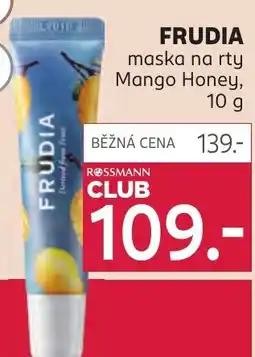 Rossmann FRUDIA maska na rty Mango Honey nabídka