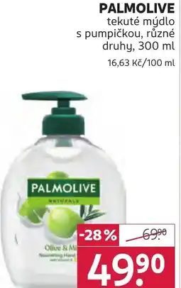 Rossmann PALMOLIVE tekuté mýdlo s pumpičkou nabídka