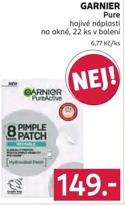 Rossmann GARNIER Pure hojivé náplasti na akné nabídka