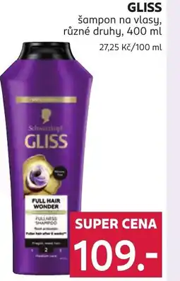 Rossmann GLISS šampon na vlasy nabídka