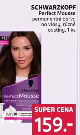 Rossmann SCHWARZKOPF Perfect Mousse permanentní barva na vlasy nabídka